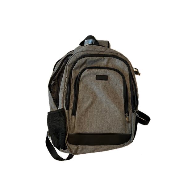 Cluci Gray 4 section padded Backpack - Picture 1 of 7